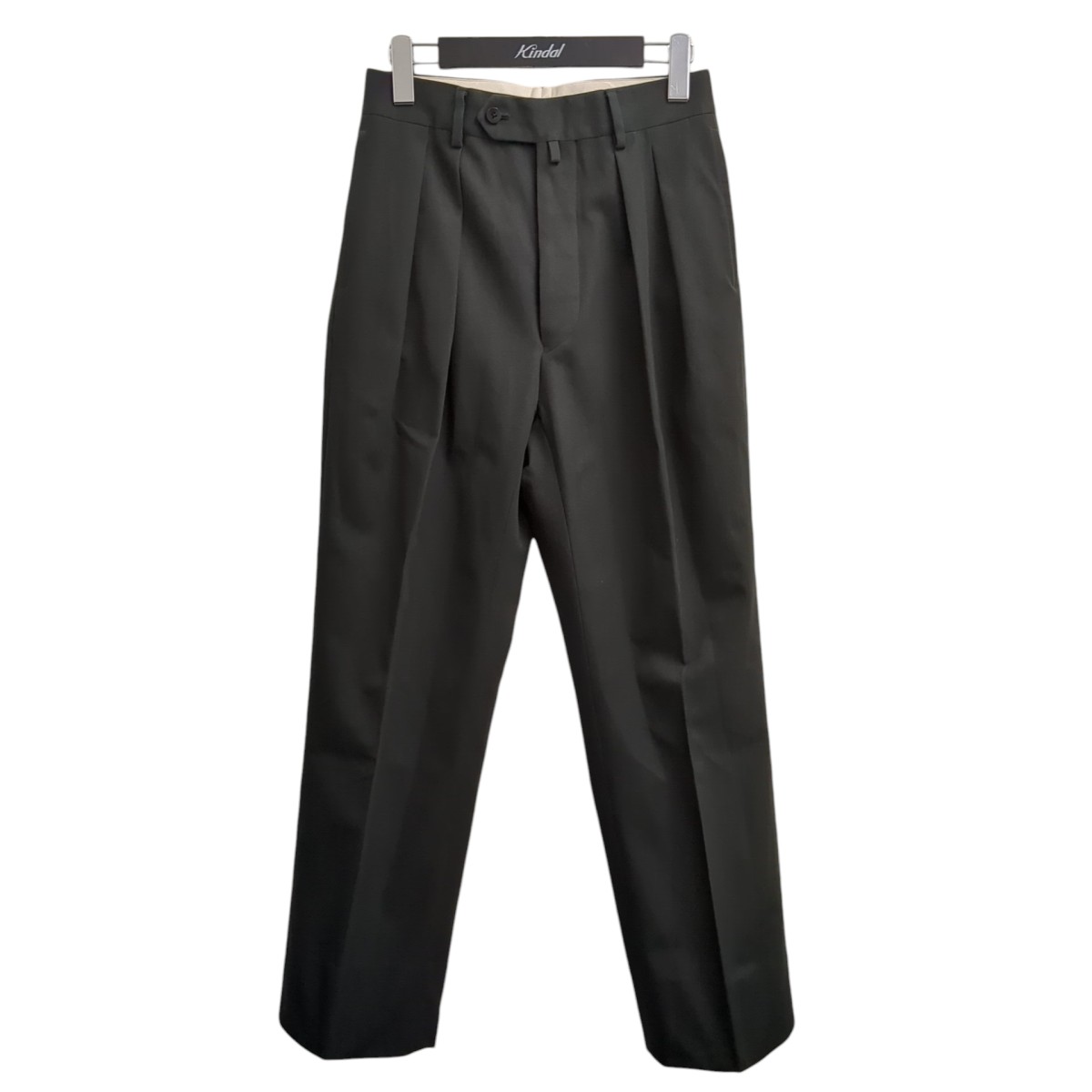 【中古】 NEAT　 GIZA MOLESKIN スラックス ブラック サイズ：42 【010426】（ニート）