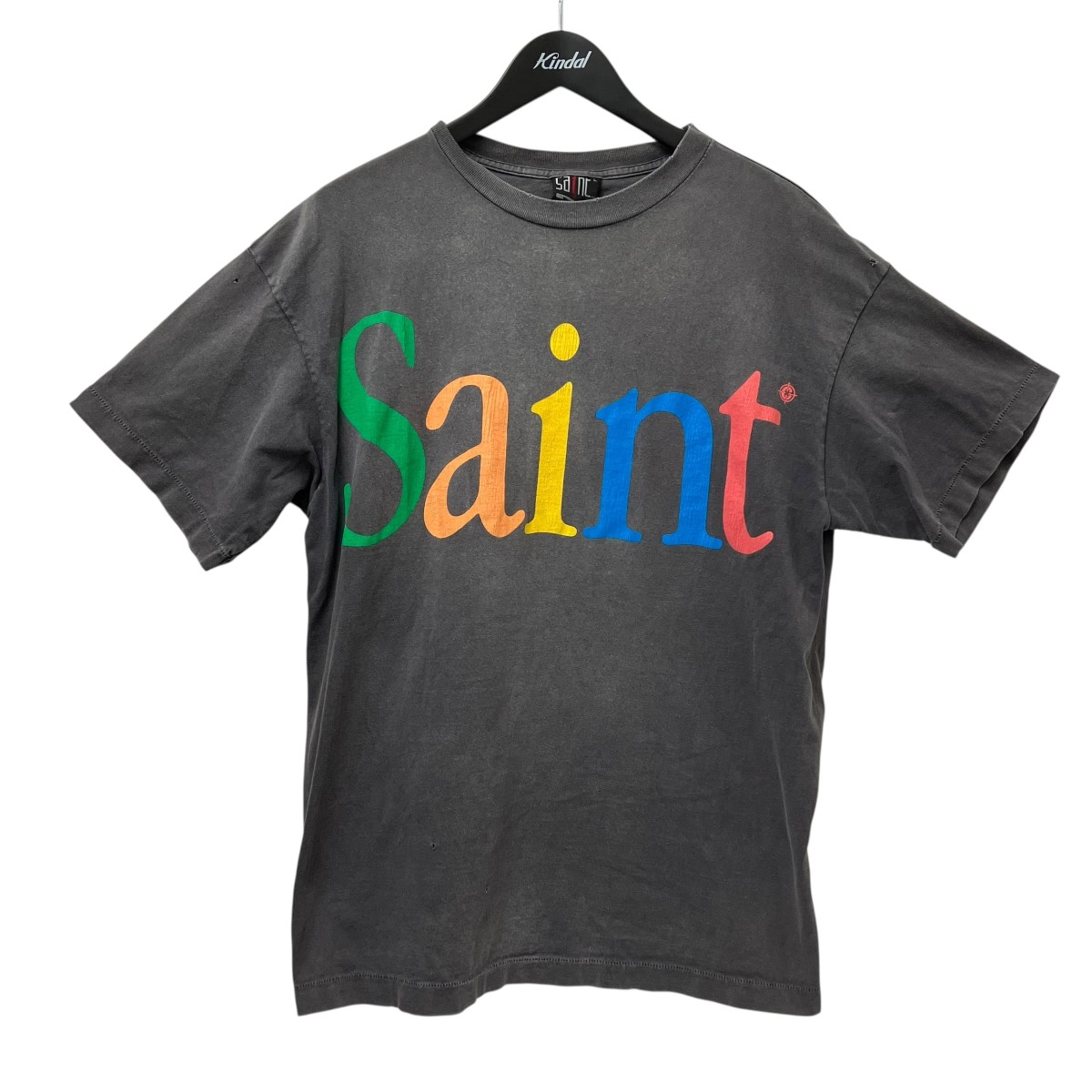 【中古】 SAINT MICHAEL　 Tシャツ SM-YS8-0000-001 ダークグレー サイズ：L 【010426】（セントマイケル）