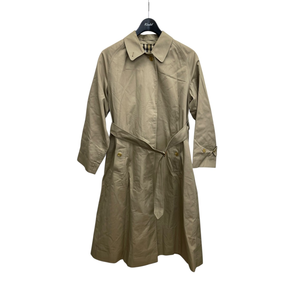 【中古】 Burberry’s　 オーダー トレンチコート ベージュ サイズ：表記なし 【010426】（バーバリーズ）