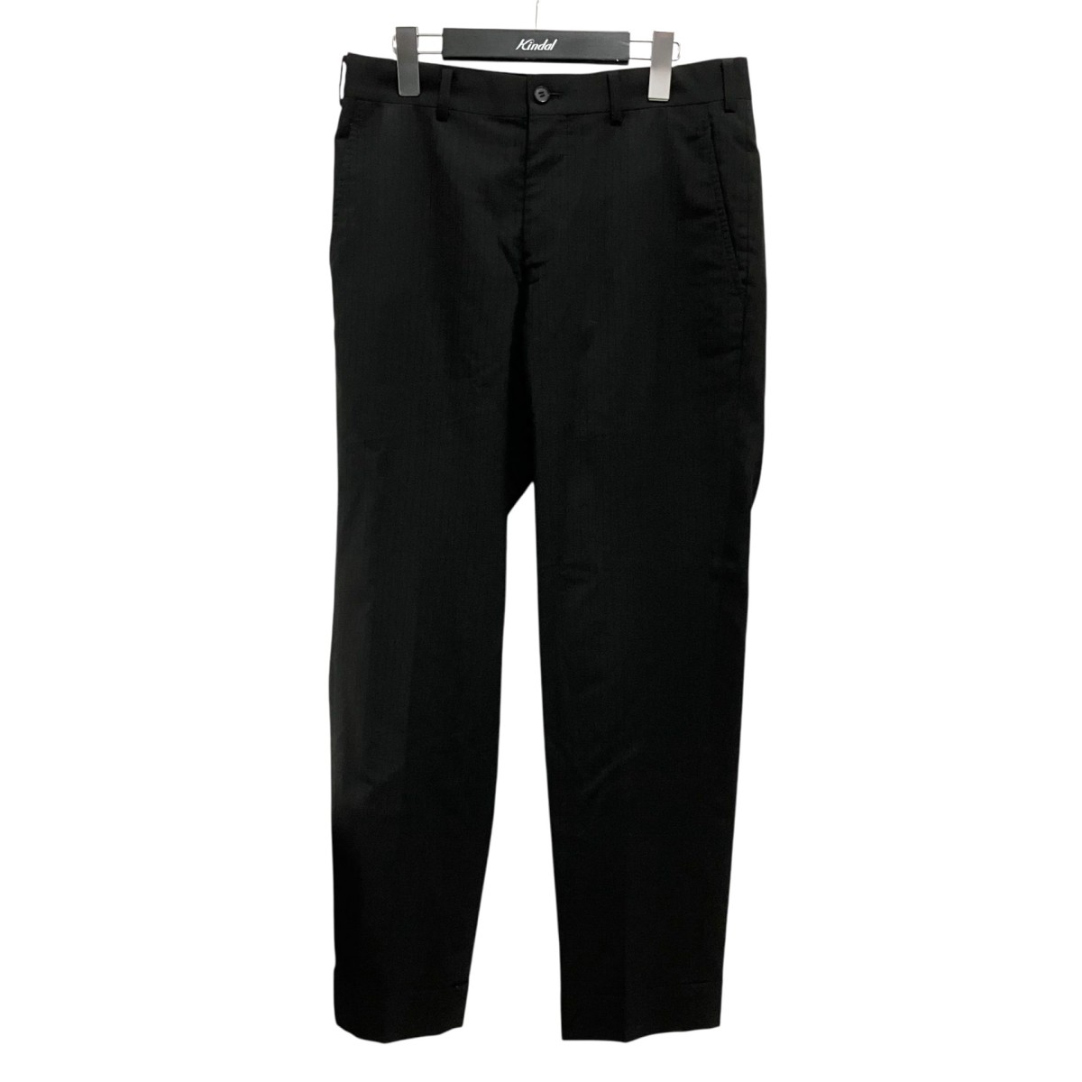 【中古】 COMME des GARCONS HOMME DEUX　 スラックスパンツ DQ P035 ブラック サイズ：S 【010426】（コムデギャルソンオムドゥ）