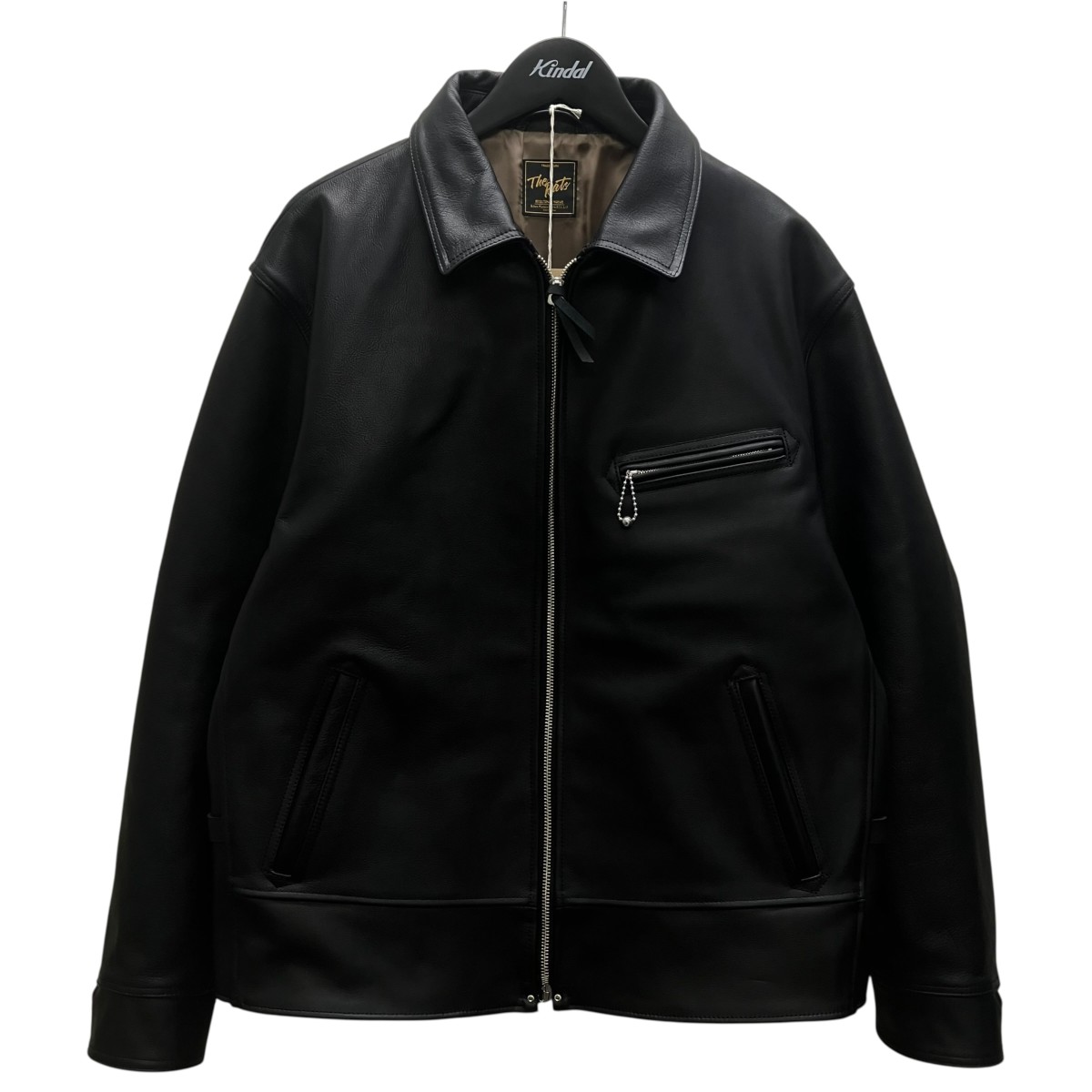 【中古】RATS 30’s LEATHER SPORTS JKT レザージャケット ブラック サイズ：L 【010426】（ラッツ）