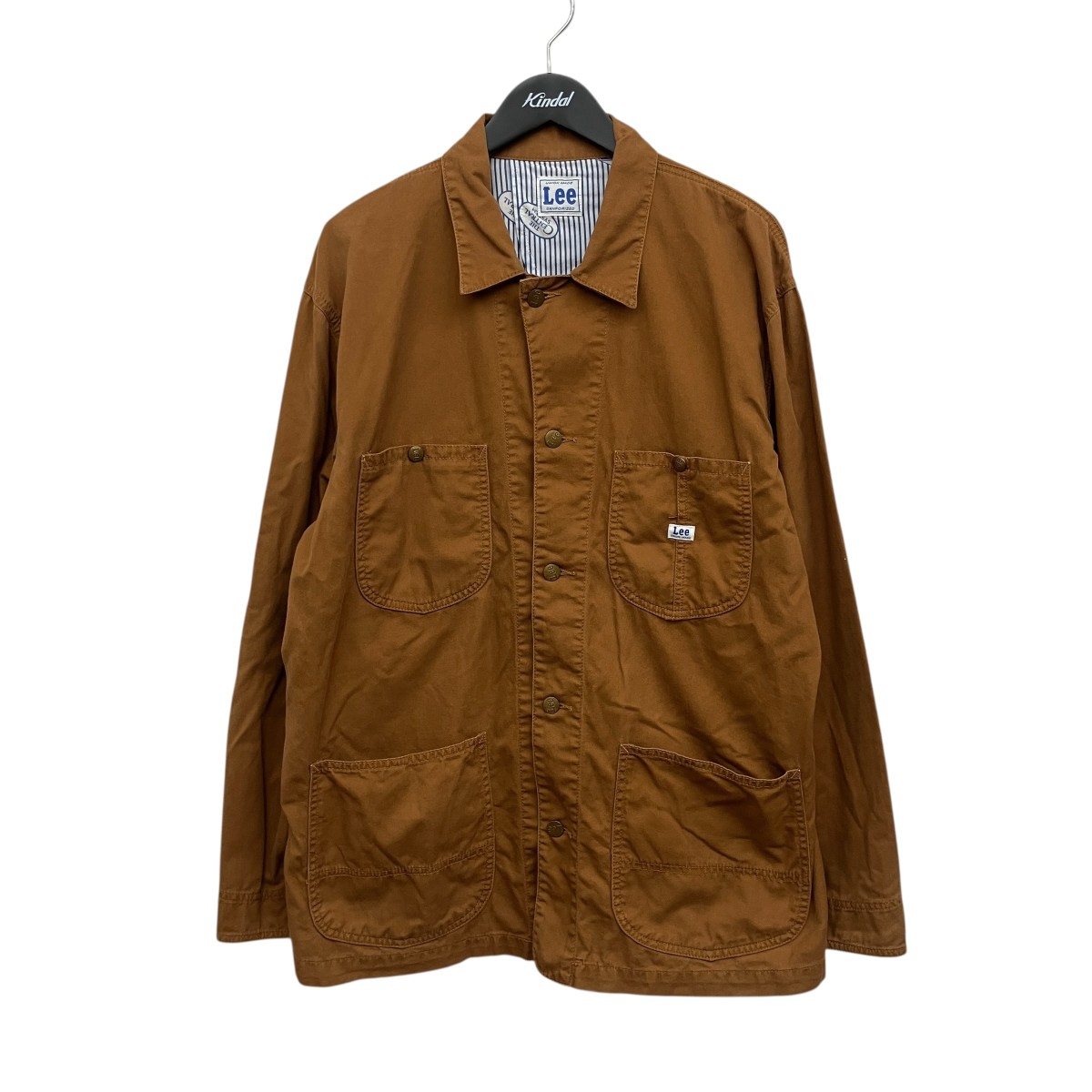【中古】 LEE　 カバーオール LT5033 ブラウン サイズ：XL 【010426】（リー）