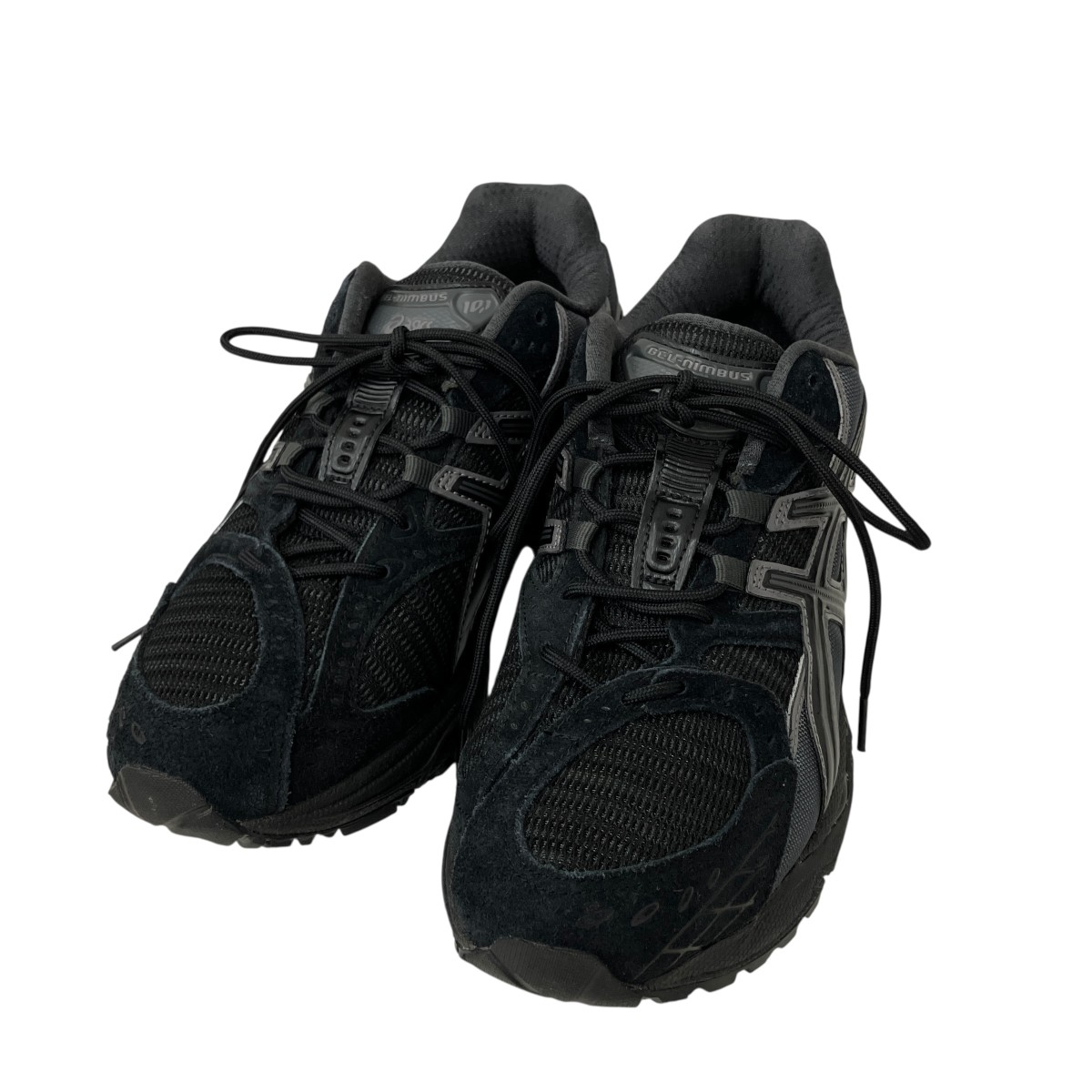 【中古】asics GEL-NIMBUS 10．1 スニーカー 1203A914 ブラック サイズ：25.5cm 【010426】（アシックス）
