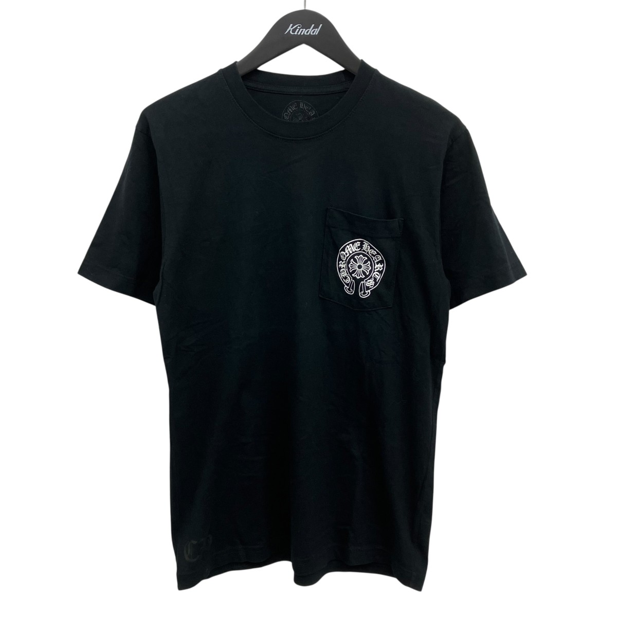 【中古】 CHROME HEARTS　 香港限定ロゴカットソー ブラック サイズ：M 【010426】（クロムハーツ）