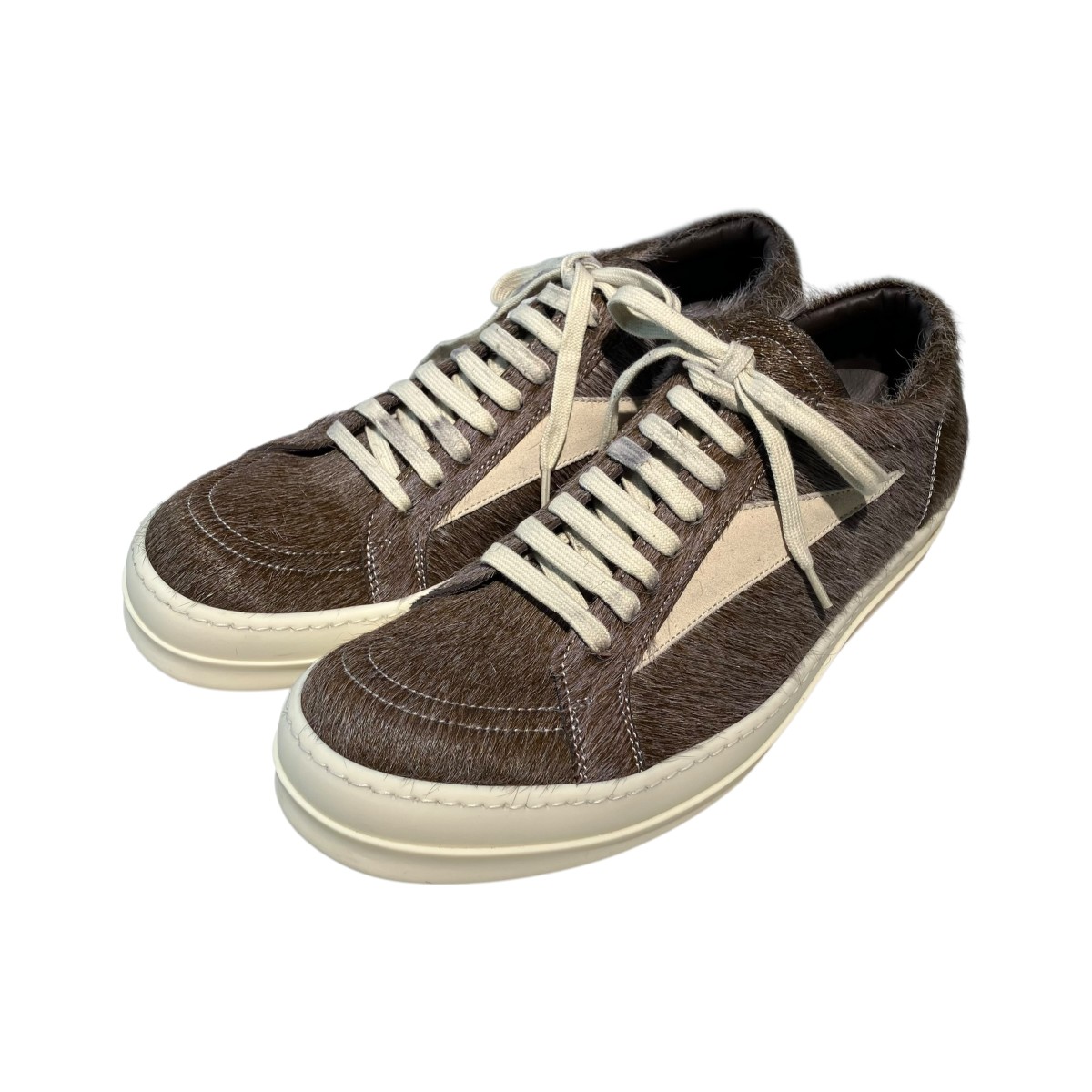 【中古】 RICK OWENS　 VINTAGE スニーカー RR02E1897 ブラウン サイズ：43 【020426】（リックオウエンス）