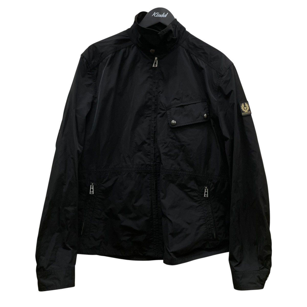 【中古】 BELSTAFF　 CAMBER ジャケット 71120222 ブラック サイズ：L 【010426】（ベルスタッフ）