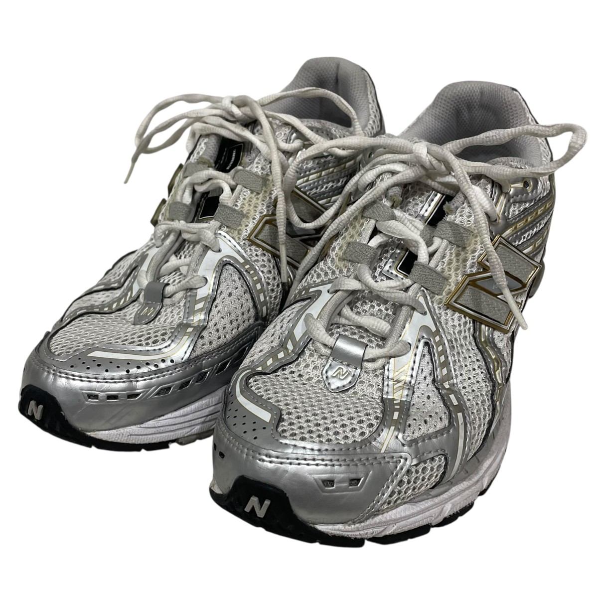 【中古】 NEW BALANCE　 スニーカー M1906RI シルバー・ホワイト サイズ：27.5cm 【020426】（ニューバランス）