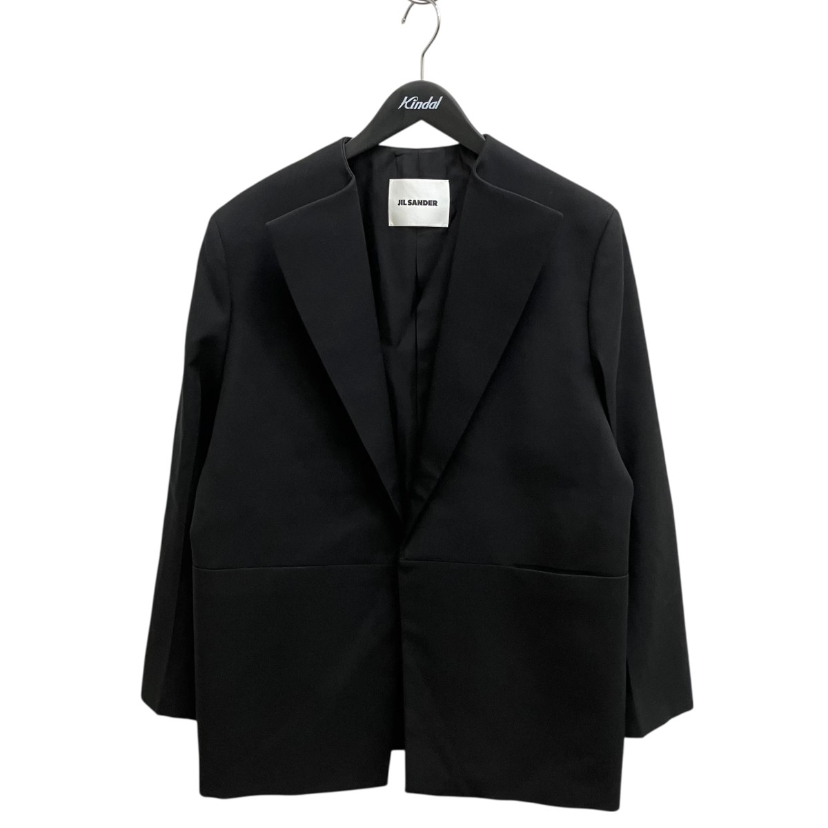 【中古】 JIL SANDER　 ジャケット J03BN0105 ブラック サイズ：34 【020426】（ジルサンダー）