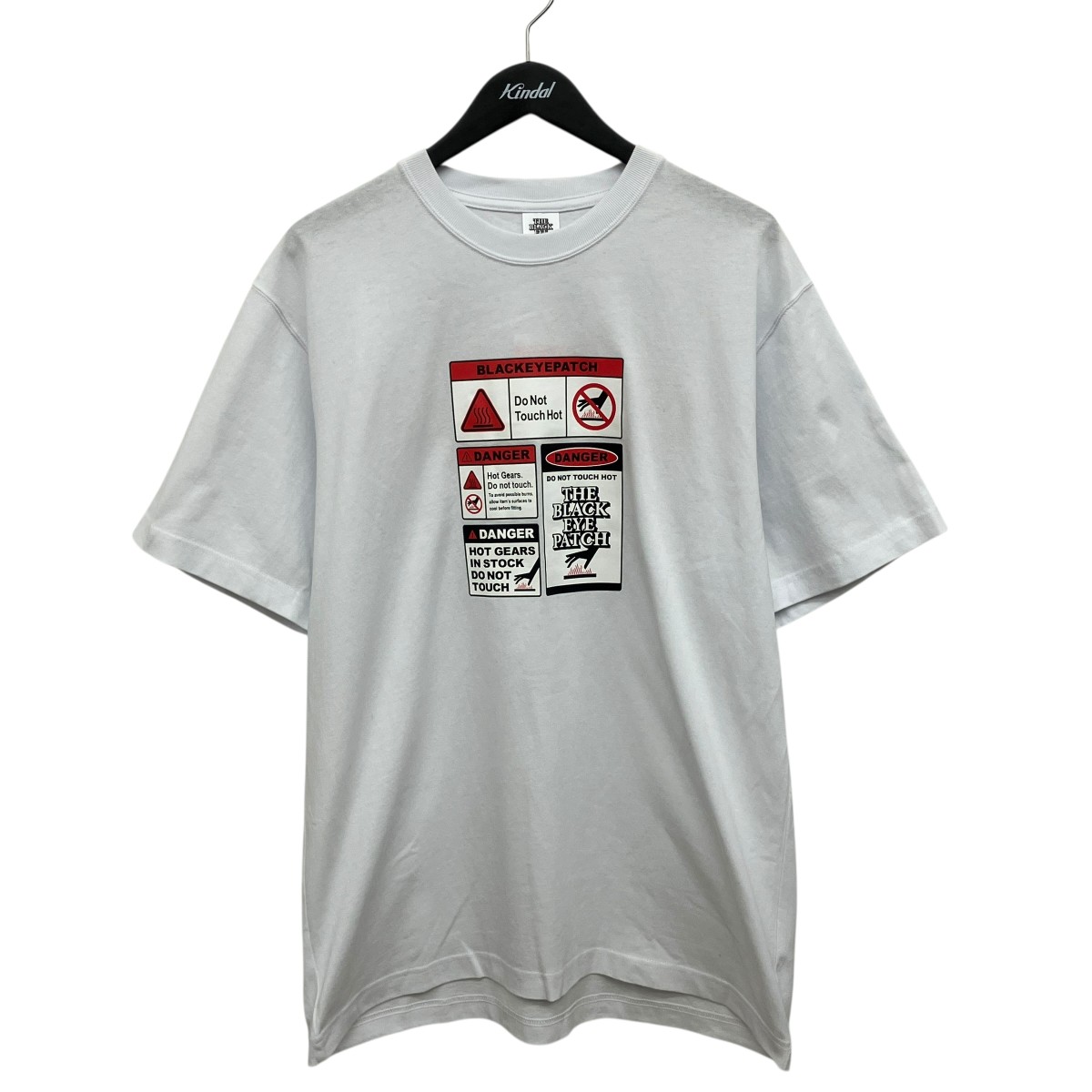 【中古】 BlackEyePatch　 HOT 2 TOUCH TEE Tシャツ BEPFW24TE03 ホワイト サイズ：L 【020426】（ブラックアイパッチ）