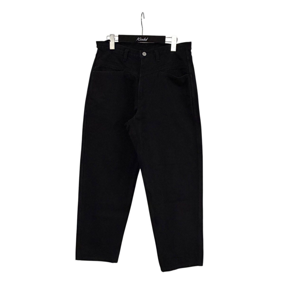 楽天市場】【中古】COMOLI 25AW ブラックデニム ベルテッドパンツ 