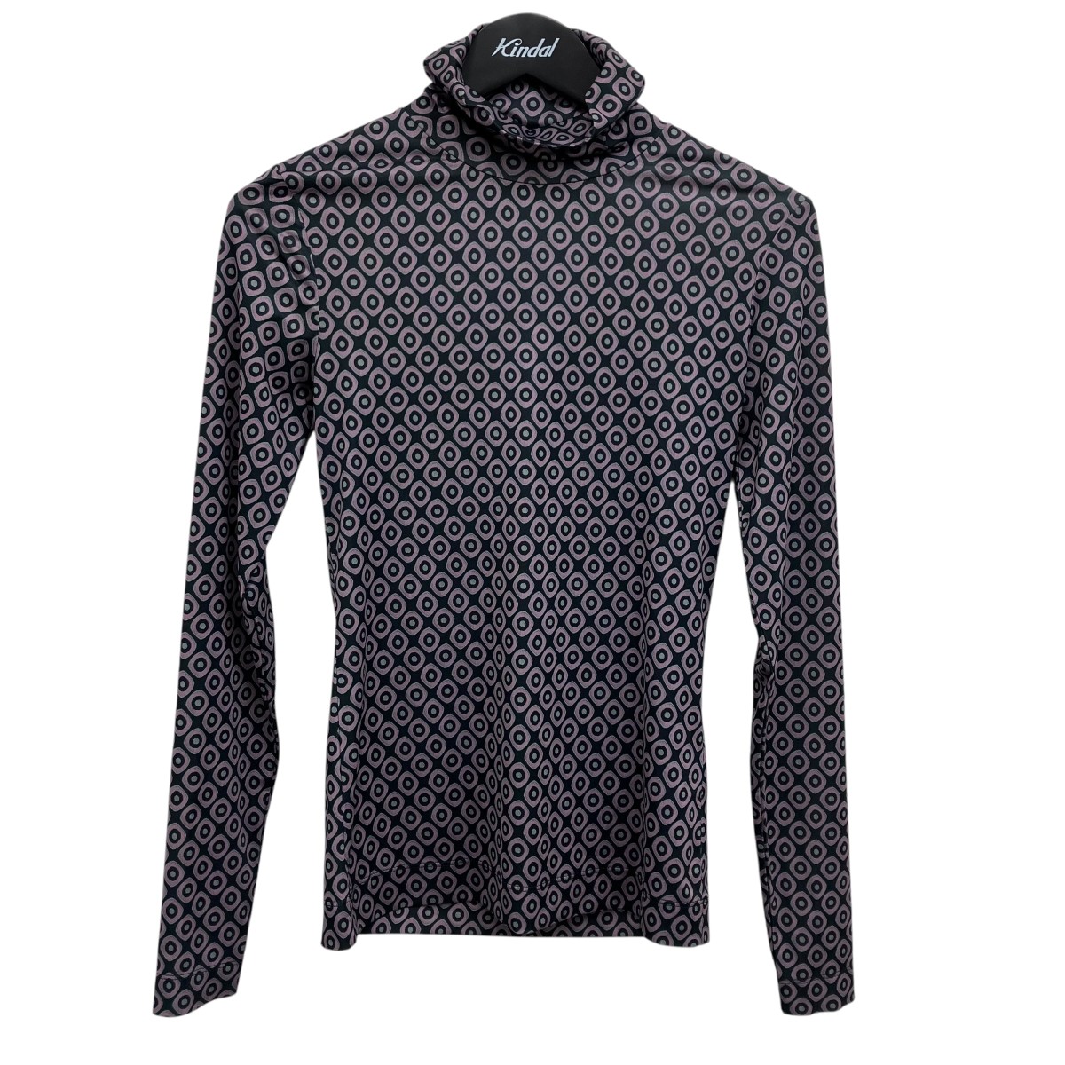【中古】 DRIES VAN NOTEN　 ハイネックデザインカットソー マルチカラー サイズ：XS 【020426】（ドリスヴァンノッテン）