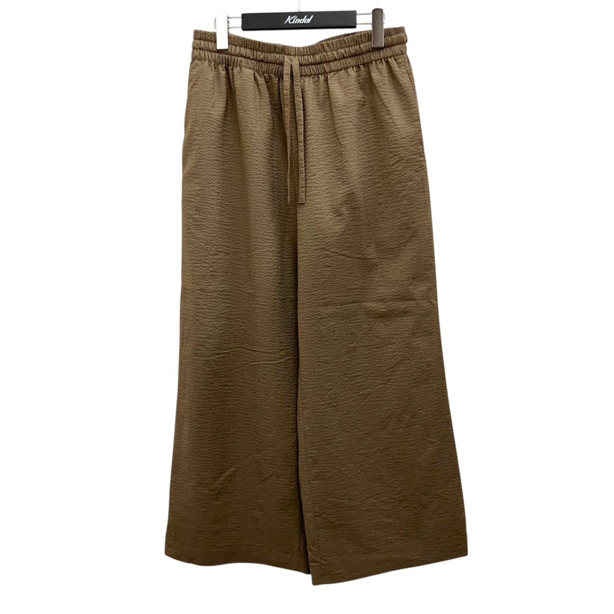 【中古】\u003cBR\u003eM’S BRAQUE\u003cBR\u003e25SS 【Washable Drawstring Pants】 イージーパンツ 251218 赤銅色 大きさ：F\u003cBR\u003e【通貨価値思いなおす】
