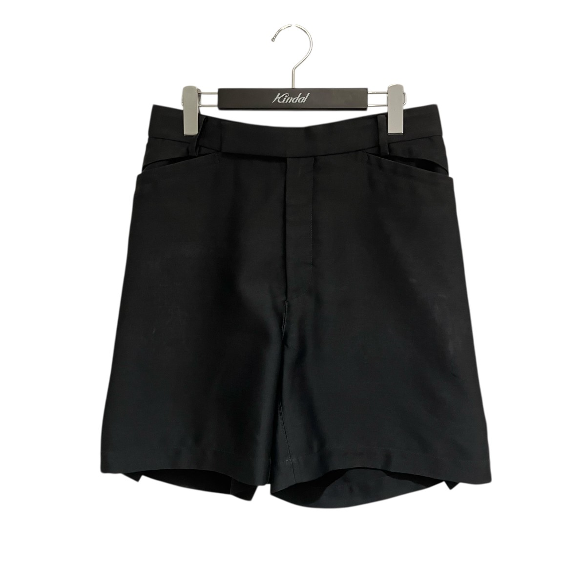 【中古】 CORNERSTONE　 ハーフパンツ CMBST2301041 ブラック サイズ：46 【020426】（コーナーストーン）