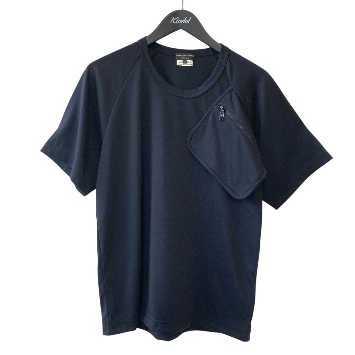 【中古】 COMME des GARCONS HOMME PLUS　 25SS 半袖Tシャツ PO-T017 ブラック サイズ：S 【030426】（コムデギャルソンオムプリュス）