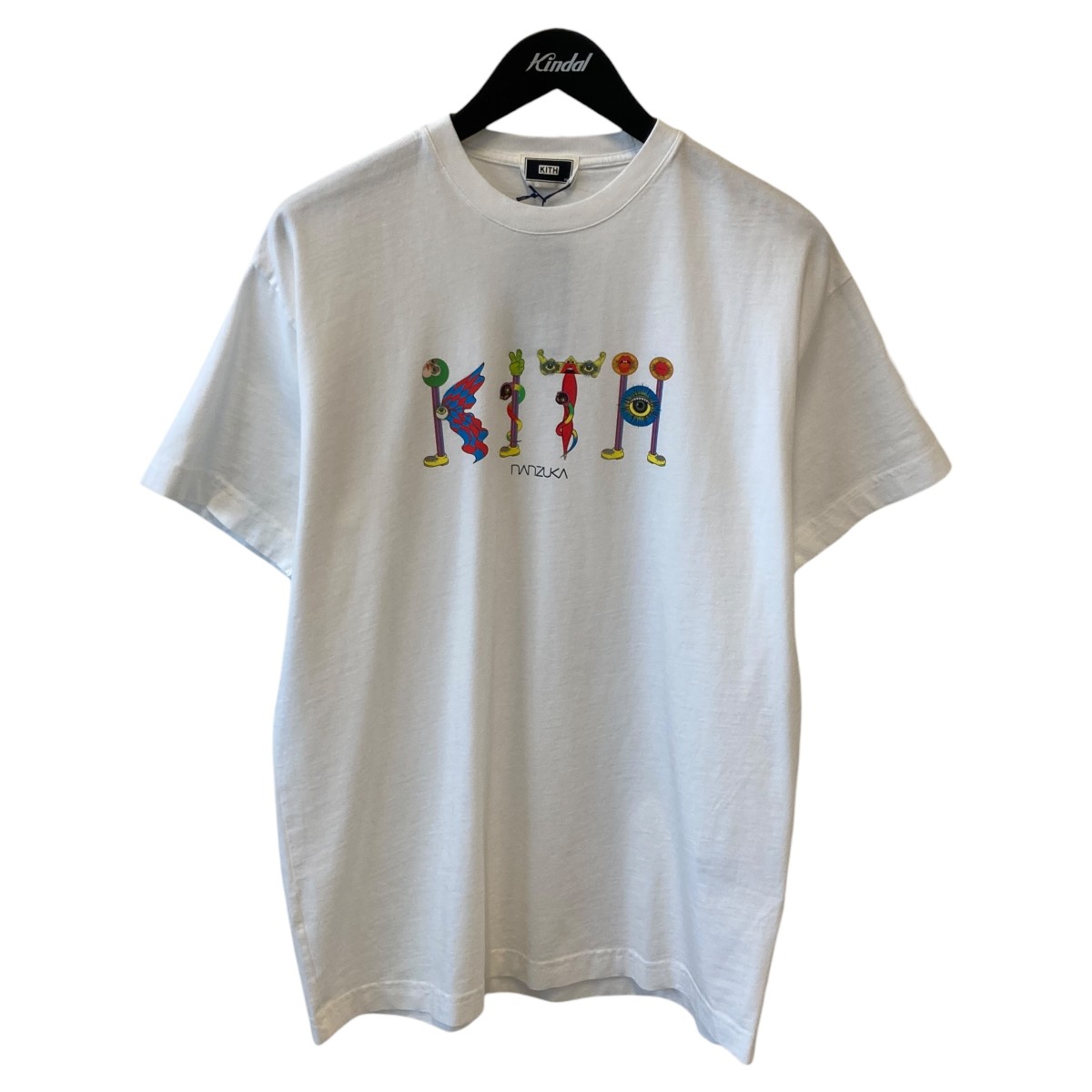 【中古】 KITH　 25SS UネックTシャツ 25-073-060-0076 ホワイト サイズ：XS 【030426】（キス）