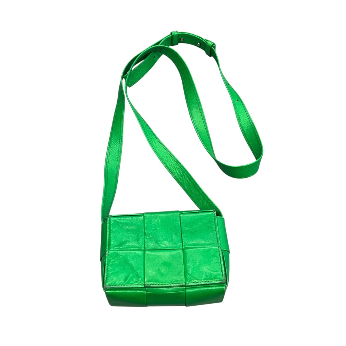 【中古】\u003cBR\u003eBOTTEGA VENETA\u003cBR\u003eミニテープ ショルダーバッグ S0227082V 緑であること\u003cBR\u003e【通貨価値思いなおす】