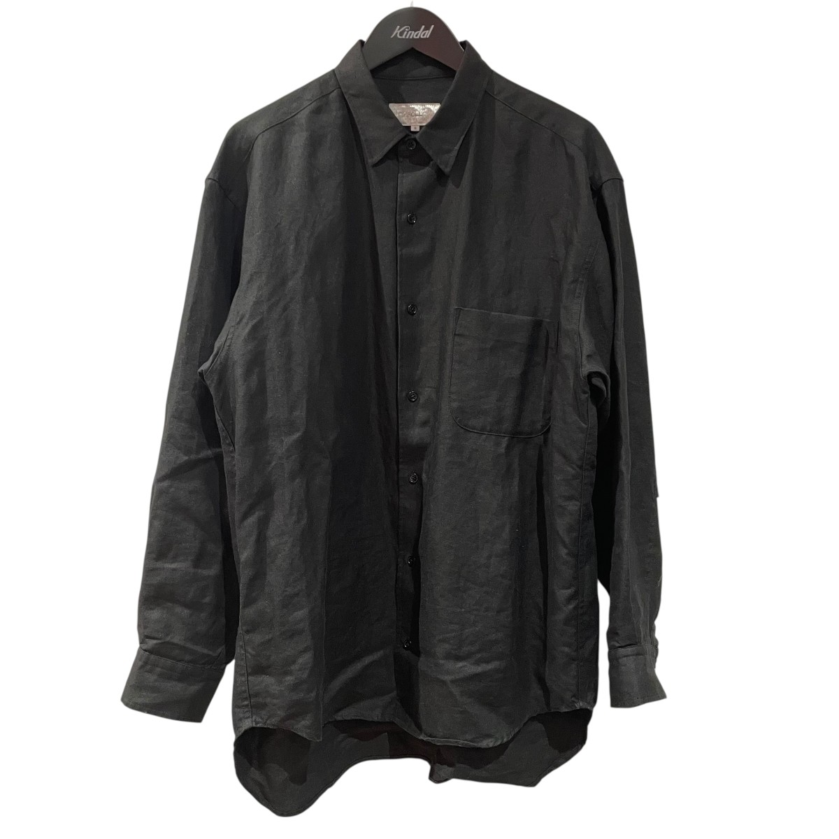 【中古】 FOLL　 25SS 長袖シャツ 25-050-684-0004-1-0 ブラック サイズ：2 【020426】（フォル）