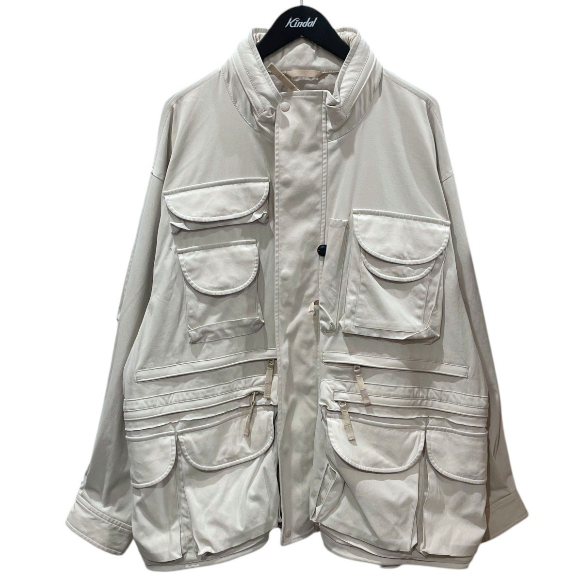 【中古】DAIWA PIER3922AW ジップアップジャケット TECH PERFECT FISHING JACKET テック パーフェクト フィッシング ジャケット BJ-25022W ベージュ サイズ：XL【価格見直し】｜ブランド古着のカインドオル