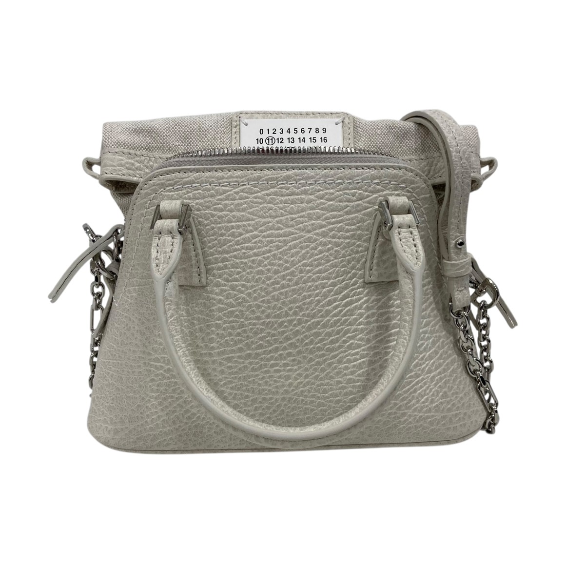 【中古】\u003cBR\u003eMaison Margiela\u003cBR\u003e5AC ミニ ショルダーバッグ S56WG0081 象牙色\u003cBR\u003e【通貨価値思いなおす】