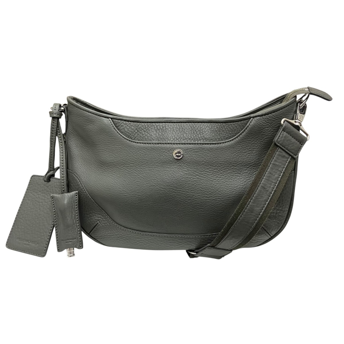 【中古】 PELLE MORBIDA　 メアイデンヴォヤージュ ショルダーバッグ MB038A グレー 【030426】（ペッレ モルビダ）