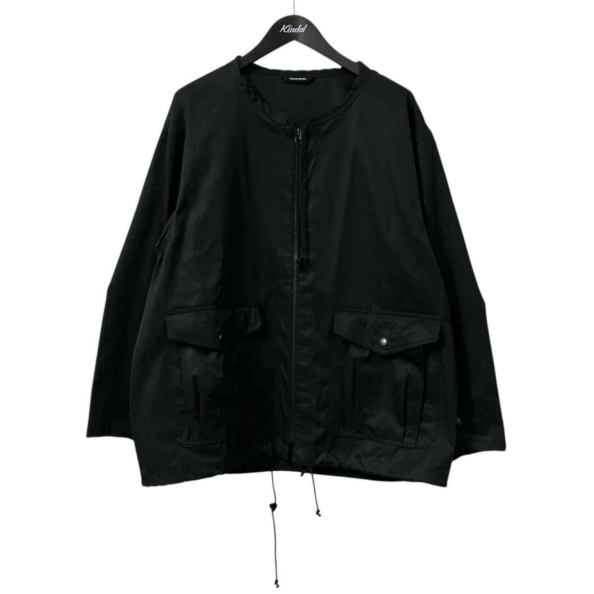 【中古】 REDDISH BROWN　 ジップブルゾン ブラック サイズ：- 【030426】（レディッシュブラウン）