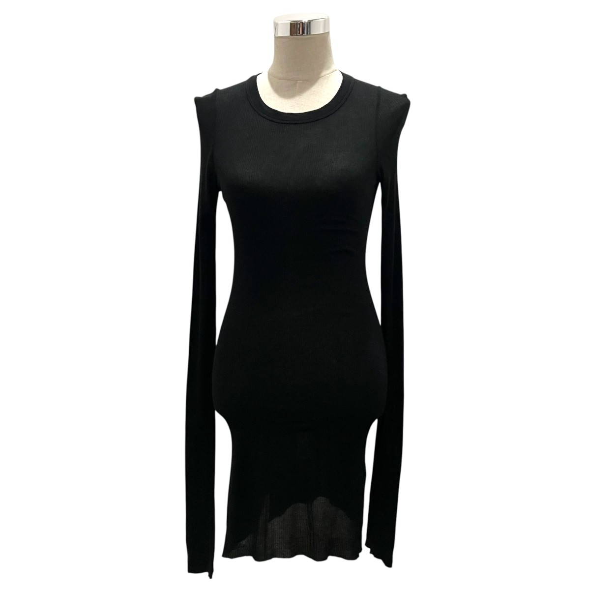 【中古】 RICK OWENS　 ロングニット RU02E1250 ブラック サイズ：M 【030426】（リックオウエンス）