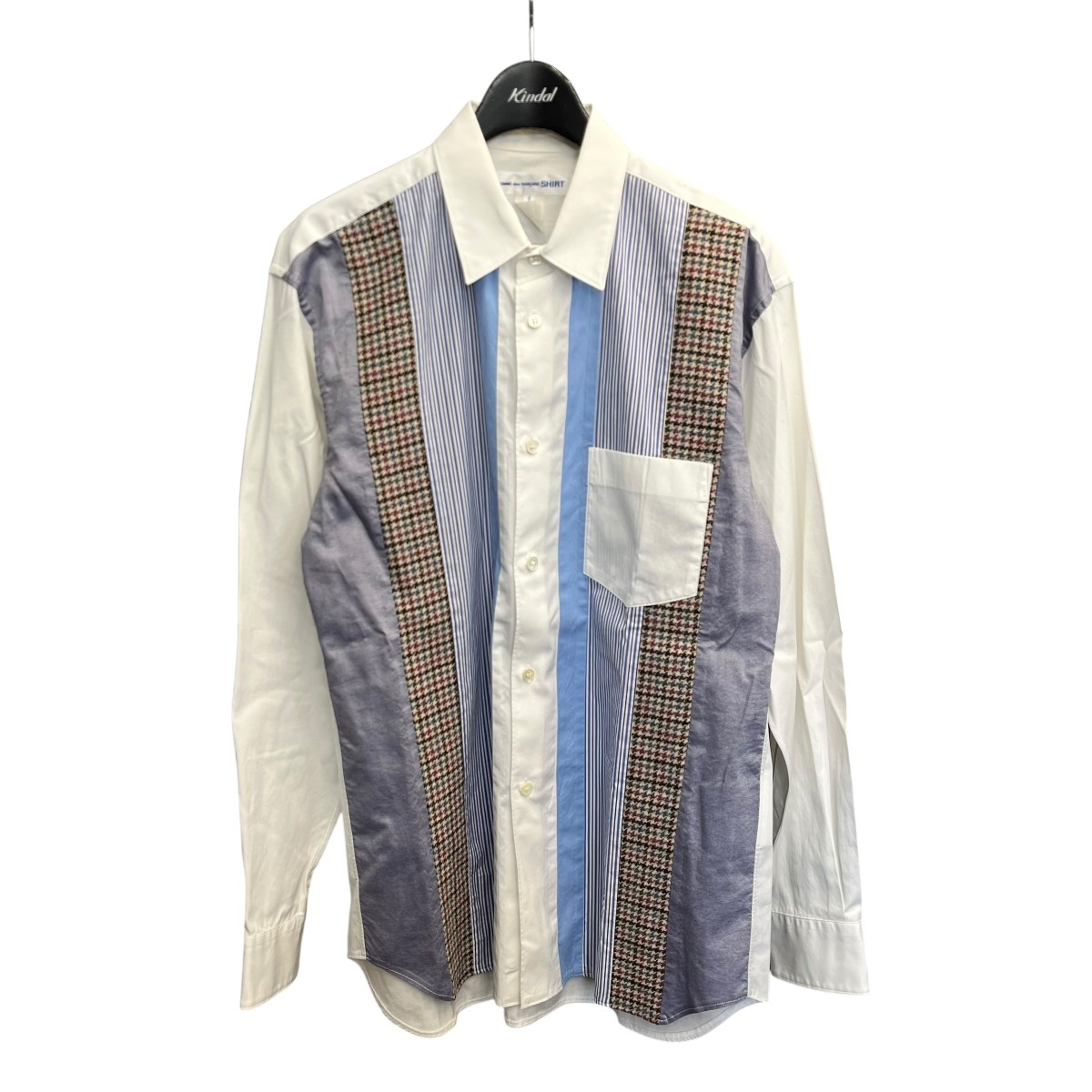 【中古】 COMME des GARCONS SHIRT 切替 ロングシャツ W27077 ホワイト サイズ：S 【価格見直し】 11,724円