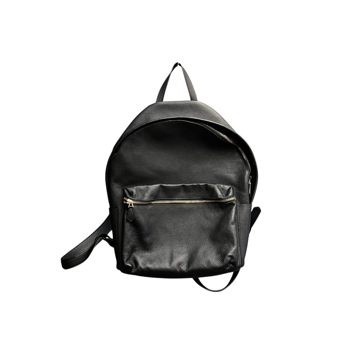 【中古】 Cisei　 レザーバックパック リュック ブラック 【030426】（シセイ）