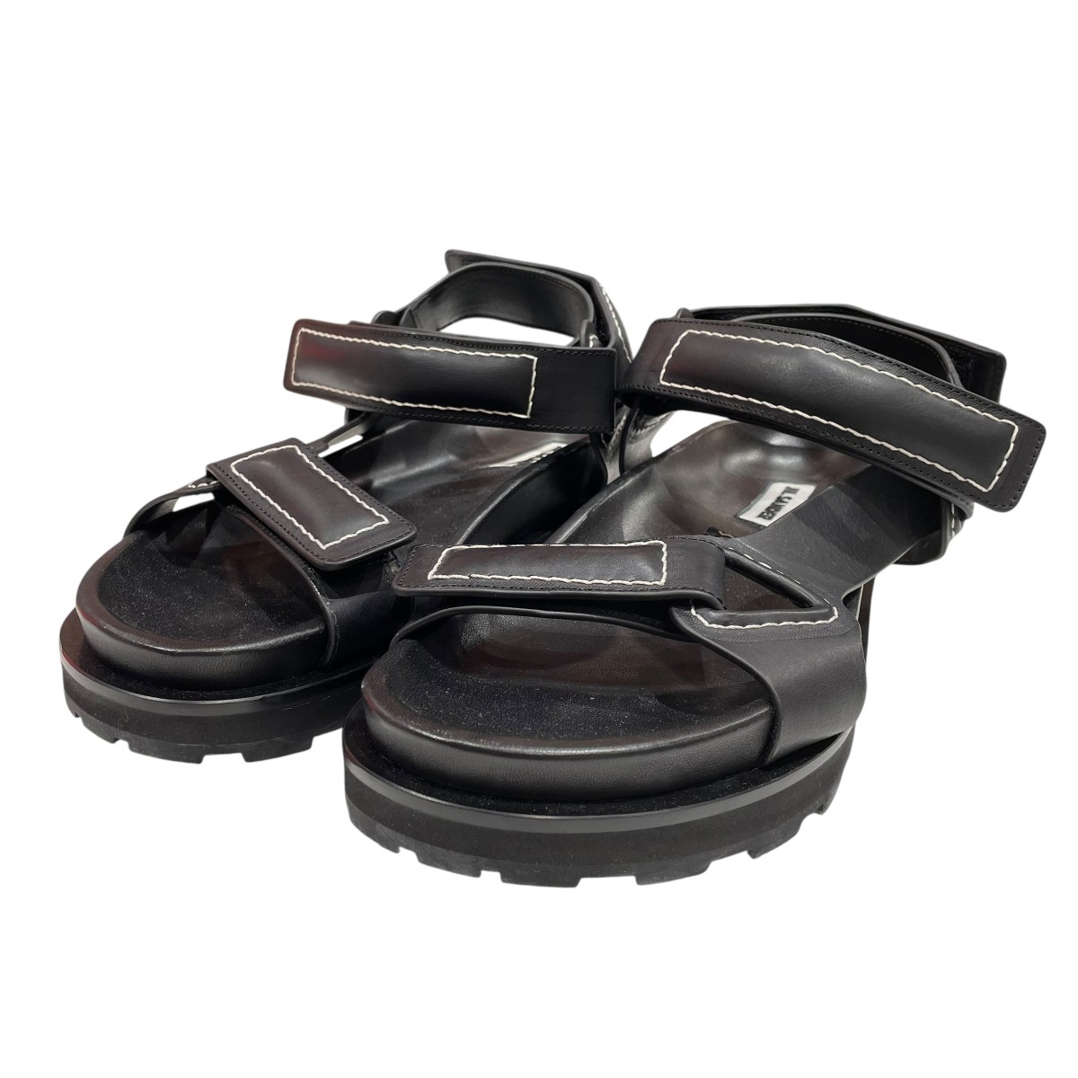 【中古】 JIL SANDER　 サンダル J50WP0001 P0503 ブラック サイズ：42 【030426】（ジルサンダー）