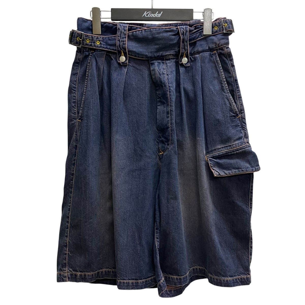 【中古】 SUBLATIONS　 DENIM GURKHA CARGO SHORT PANTS グルカデニムショートパンツ インディゴ サイズ：2 【040426】（サブレーション）