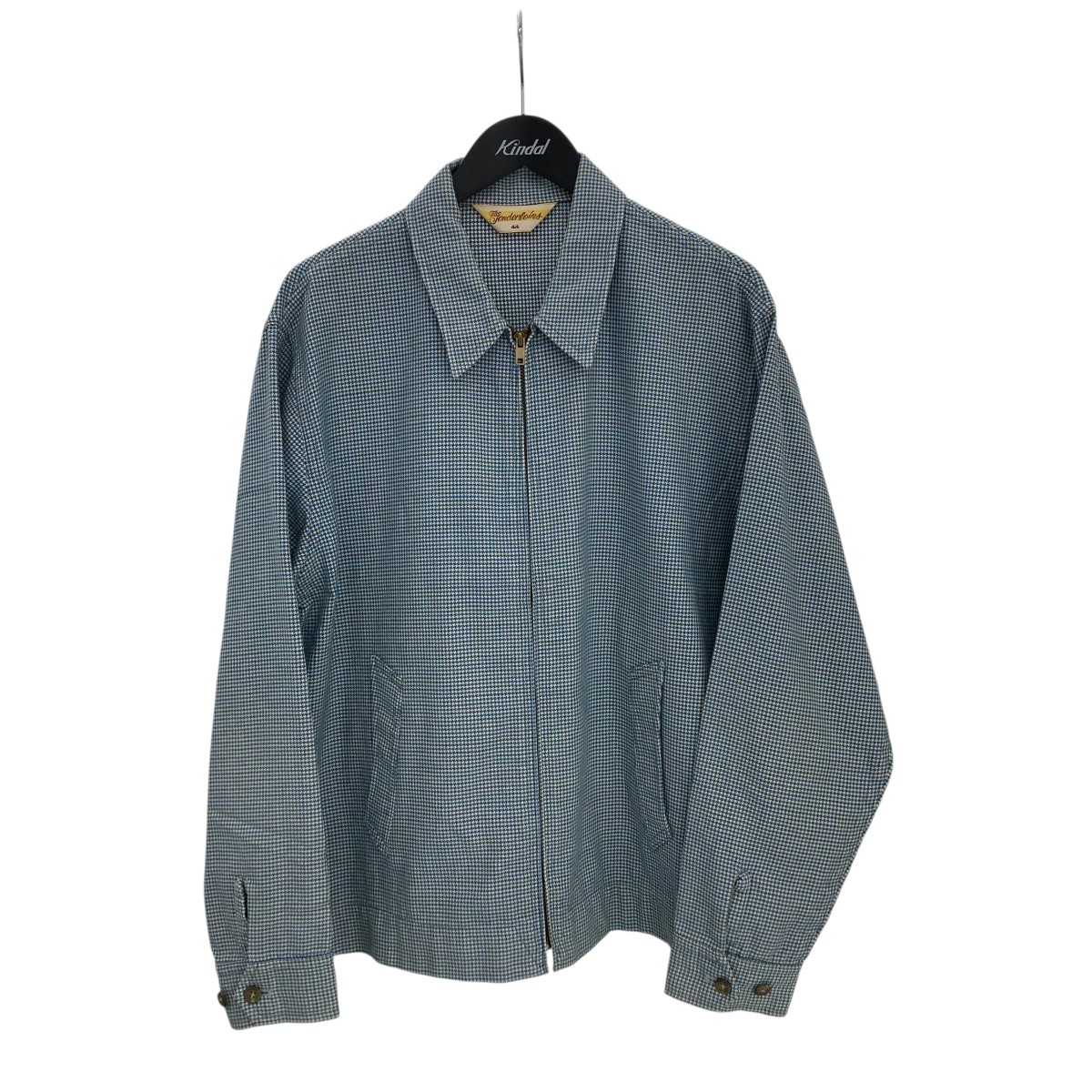 【中古】 TENDERLOIN　 千鳥格子 ドリンズラージャケット スカイブルー×グリーン サイズ：XL 【040426】（テンダーロイン） 32,604円