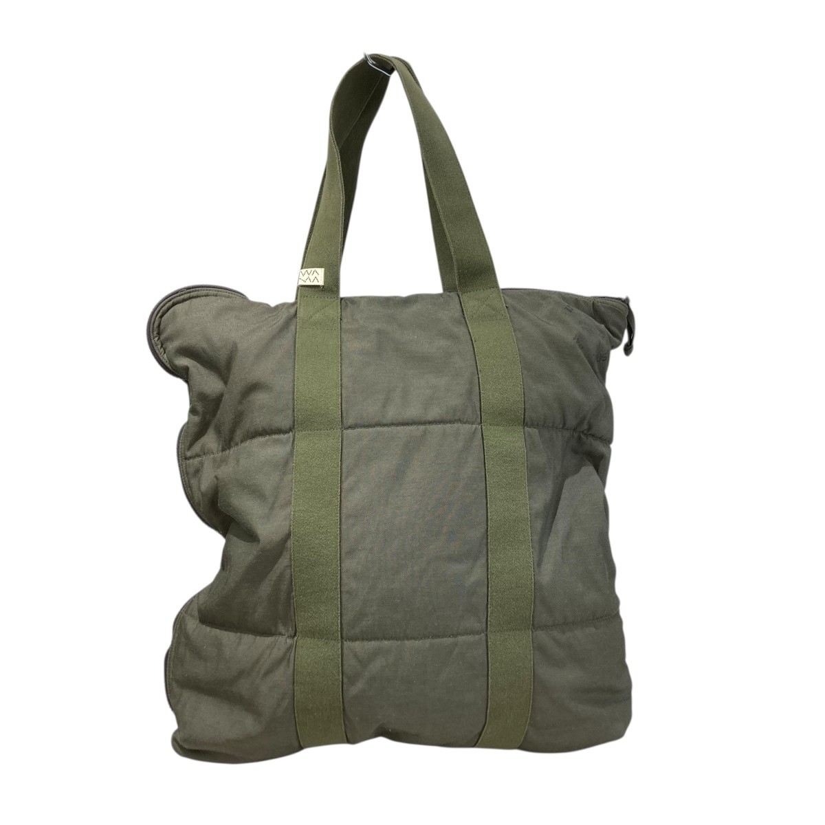 【中古】\u003cBR\u003eVISVIM\u003cBR\u003e21AW SLEEPER TOTE (M) トートバッグ オリーブ\u003cBR\u003e【通貨価値思いなおす】
