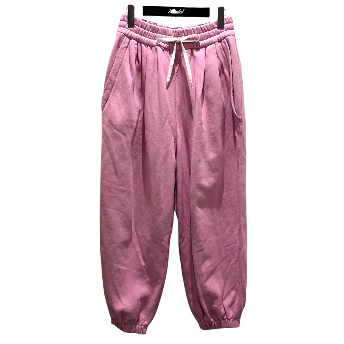 【中古】 MIU MIU　 スウェットパンツ MJP259 ピンク サイズ：42 【040426】（ミュウミュウ）