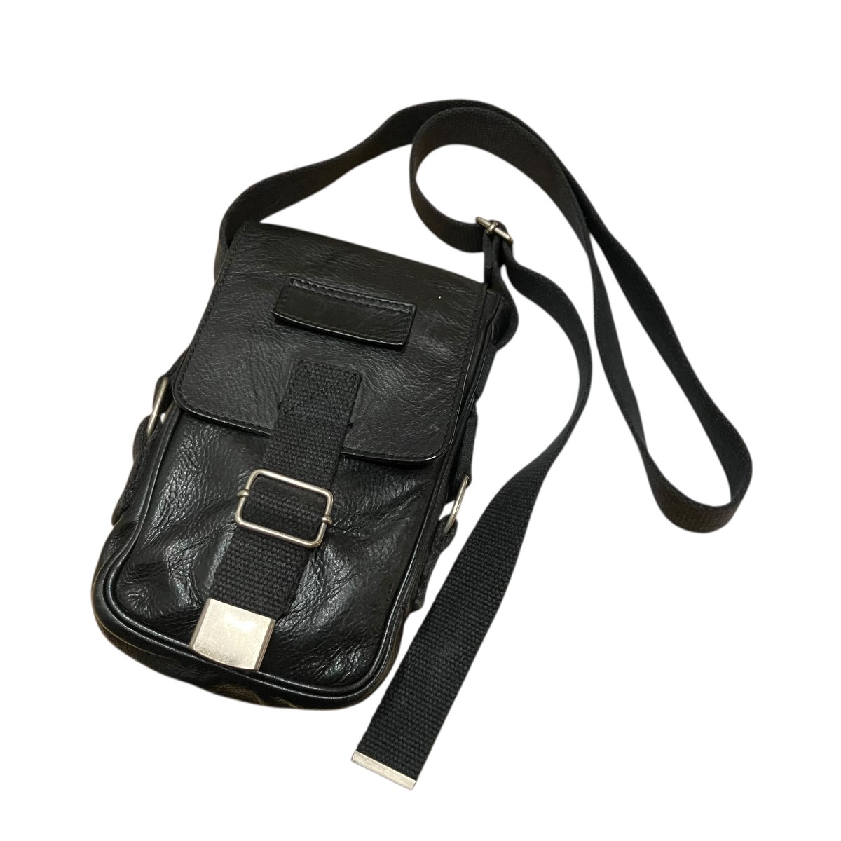 【中古】Dior Homme ショルダーバッグ 黒いこと 大きさ：- 【040426】（ディオールオム）