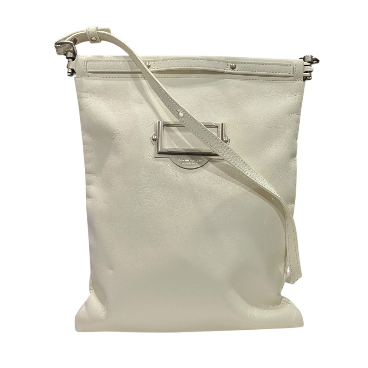 【中古】 beautiful people　 document shoulder bag ショルダーバッグ 1435611999 アイボリー 【040426】（ビューティフルピープル）