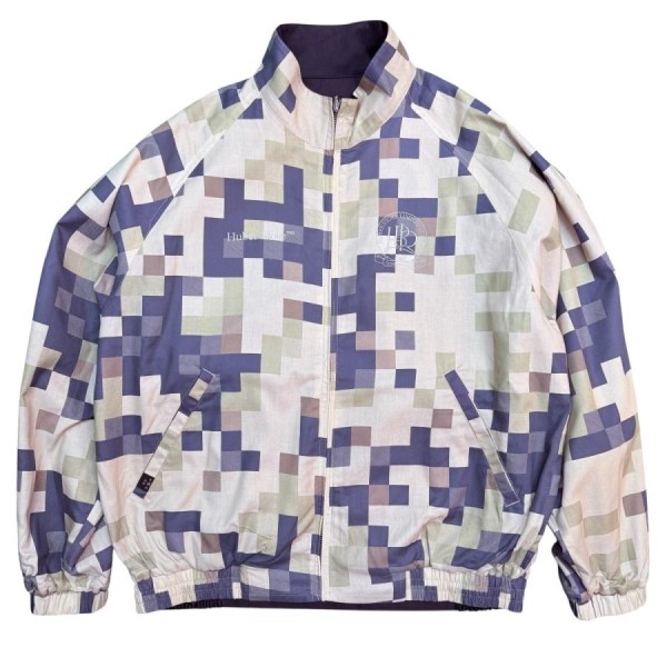 【中古】\u003cBR\u003eHuber Store×Winiche＆Co．\u003cBR\u003e25AW／ Reversible Harrington jacket ／リバーシブルハリントンジャケット 米国海軍×ベージュ 大きさ：L\u003cBR\u003e【必要経費思いなおす】