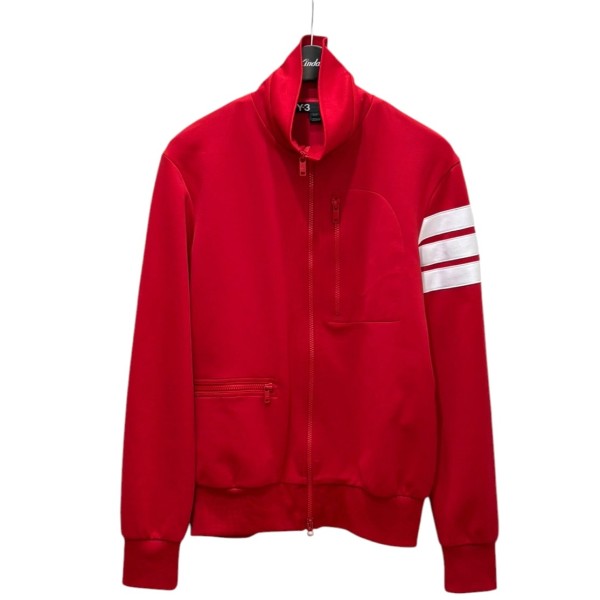 【中古】Y-3　袖ライントラックジャケット Z48750　ジャージ レッド サイズ：S 【040426】（ワイスリー）｜ブランド古着のカインドオル 15,303円