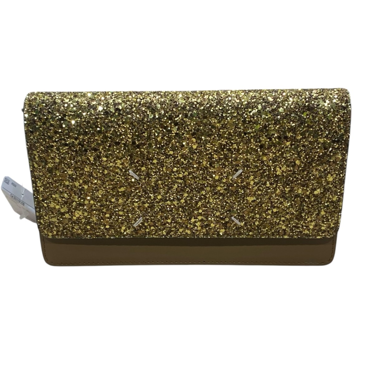 【中古】Maison Margiela グレインレザーチェーンロングウォレット SA3UI0008 【030426】（メゾンマルジェラ）