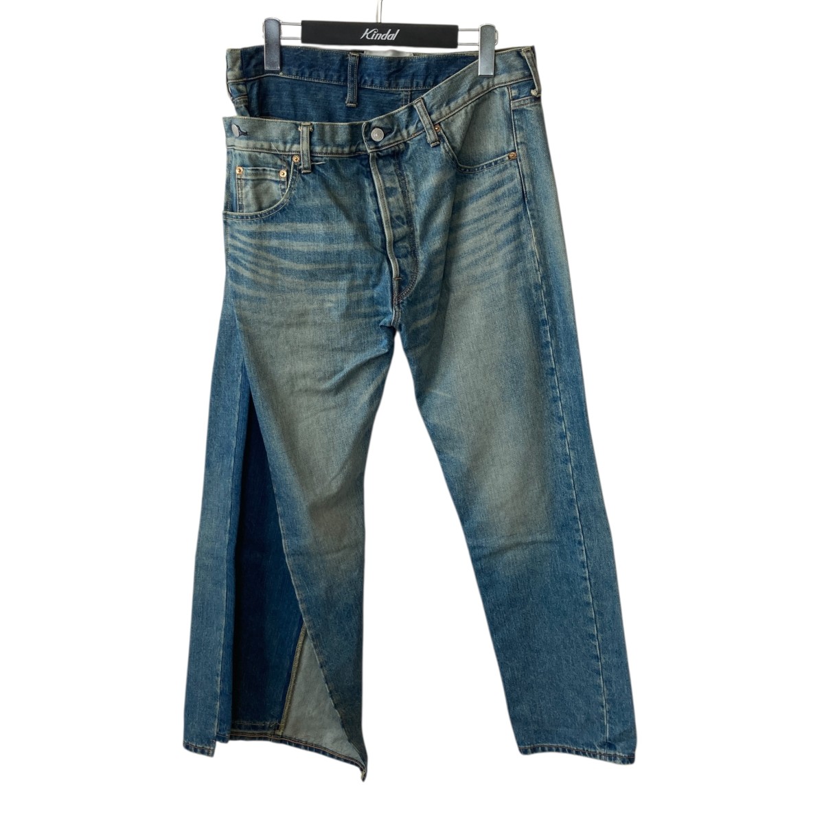 【中古】 JUNYA WATANABE×LEVI’S　 25SS Wネームアシンメトリー デニムパンツ JO-P201 ブルー サイズ：S 【050426】（ジュンヤワタナベ×リーバイス） 27,412円