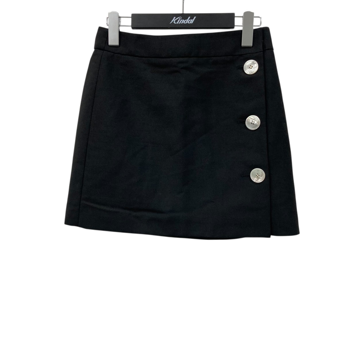 【中古】 PRADA　 スカート P122RC ブラック サイズ：36/S 【050426】（プラダ）