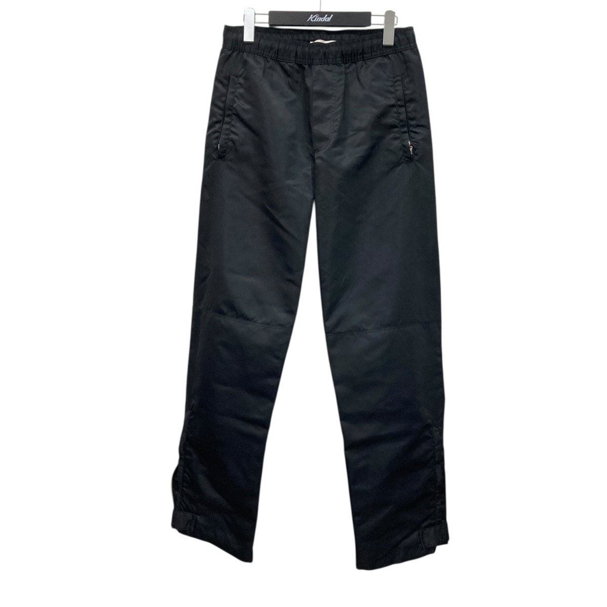 【中古】 WALES BONNER　 NYLON SATIN TWILL ELIJAH TROUSER パンツ ブラック サイズ：44 【050426】（ウェールズボナー）