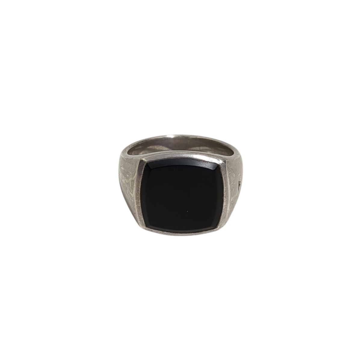 【中古】 TOM WOOD　 リング ブラック×シルバー 【050426】（トムウッド）