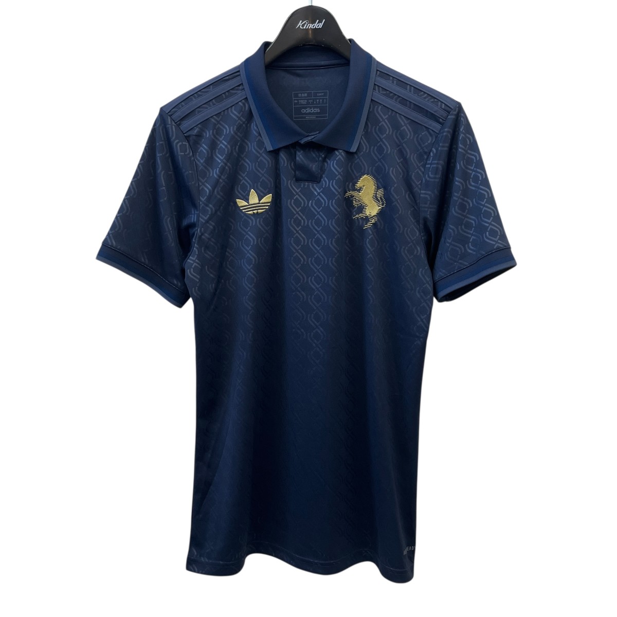 【中古】adidas ユベントス 24-25 取り組みプルオーバー 米国海軍 大きさ：M 【050426】（アディダス）