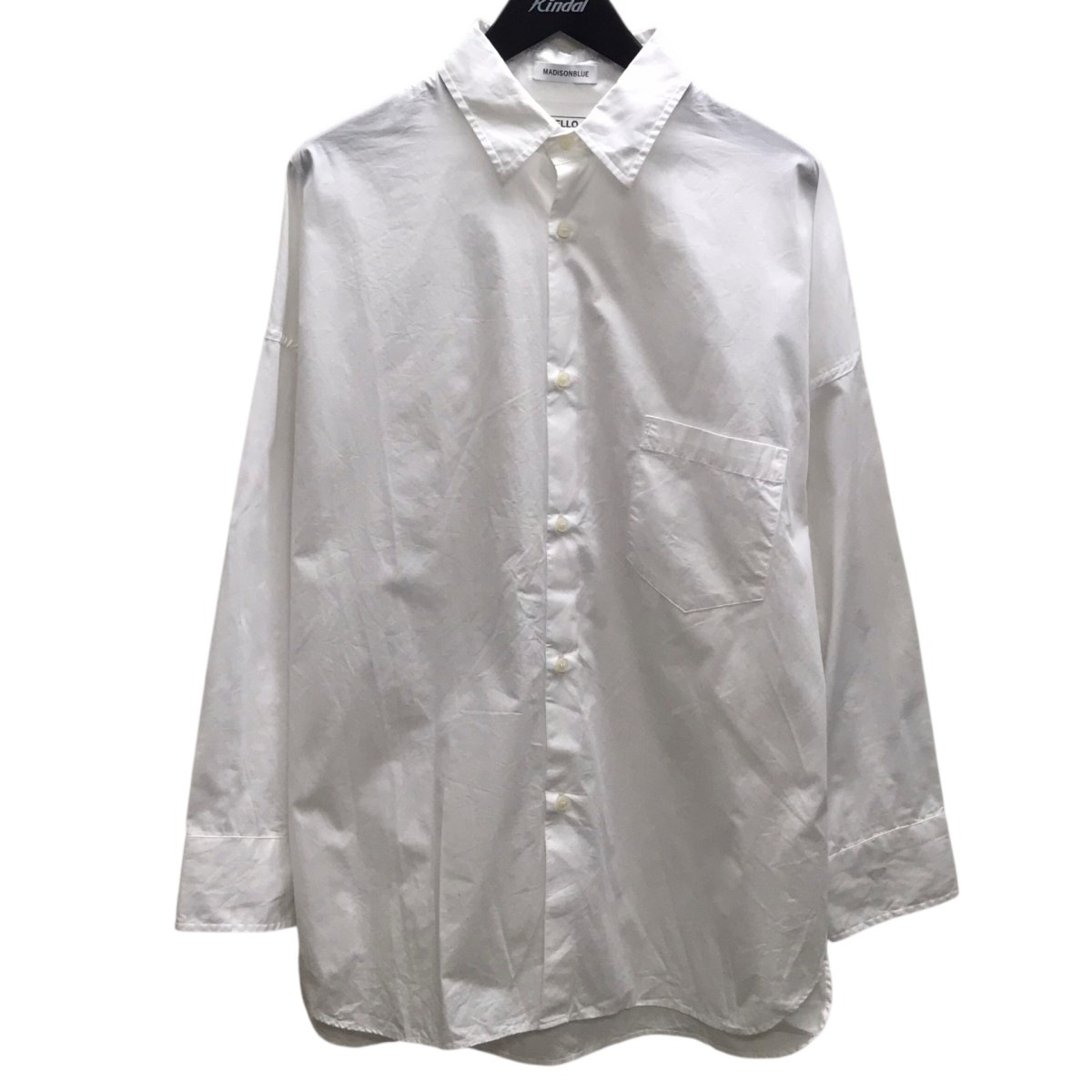 【中古】 MADISON BLUE　 J．BRADLEY LONGSLEEVE SHIRT 長袖シャツ ホワイト サイズ：02 【050426】（マディソンブルー）