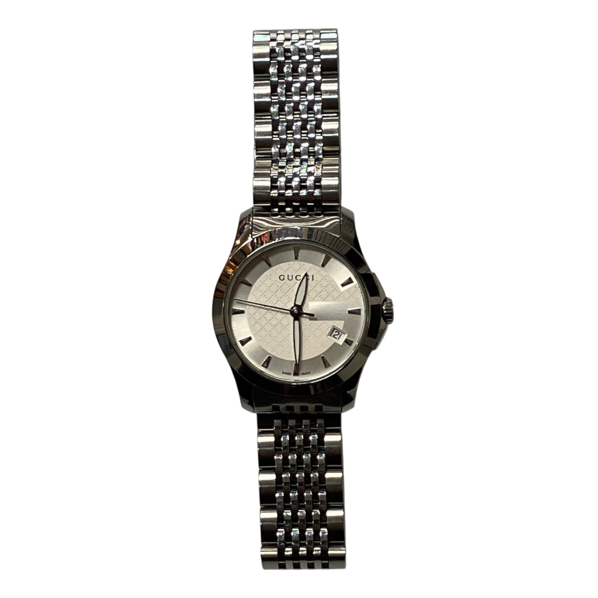 【中古】 GUCCI　 Gタイムレス 腕時計 YA126501 シルバー サイズ：- 【050426】（グッチ） 24,235円