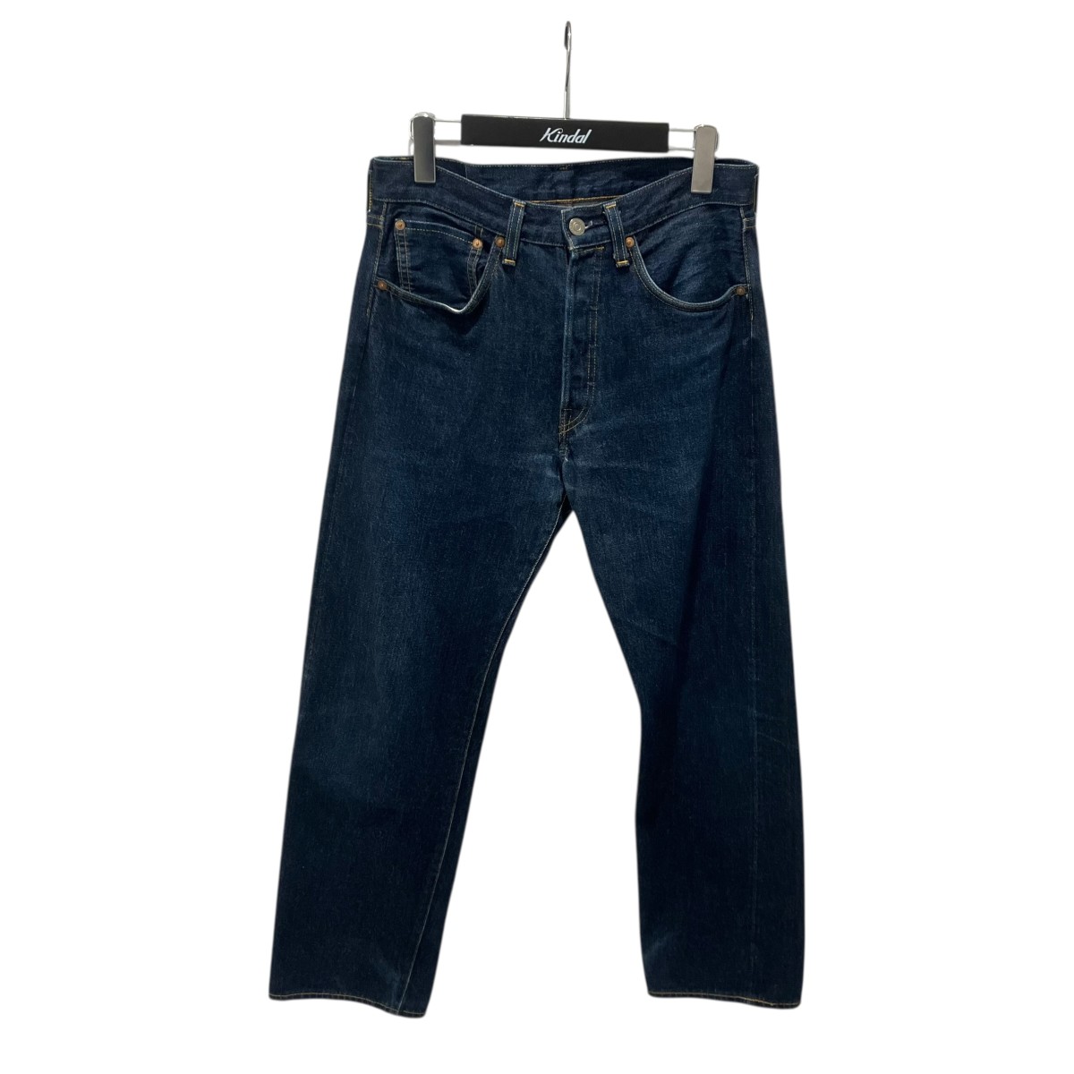 【中古】LEVI&rsquo;S VINTAGE CLOTHING1955年復刻 501XX 日本製 50155-0079 デニムパンツ インディゴ サイズ：31/34【価格見直し】｜ブランド古着のカインドオル