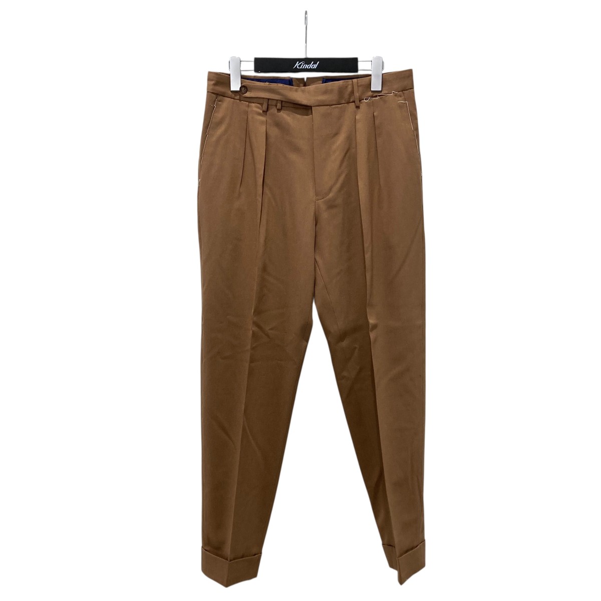 【中古】 PT TORINO　 COZFCLZ00AND CARROT FIT スラックス キャメル サイズ：46 【050426】（ピーティートリノ）