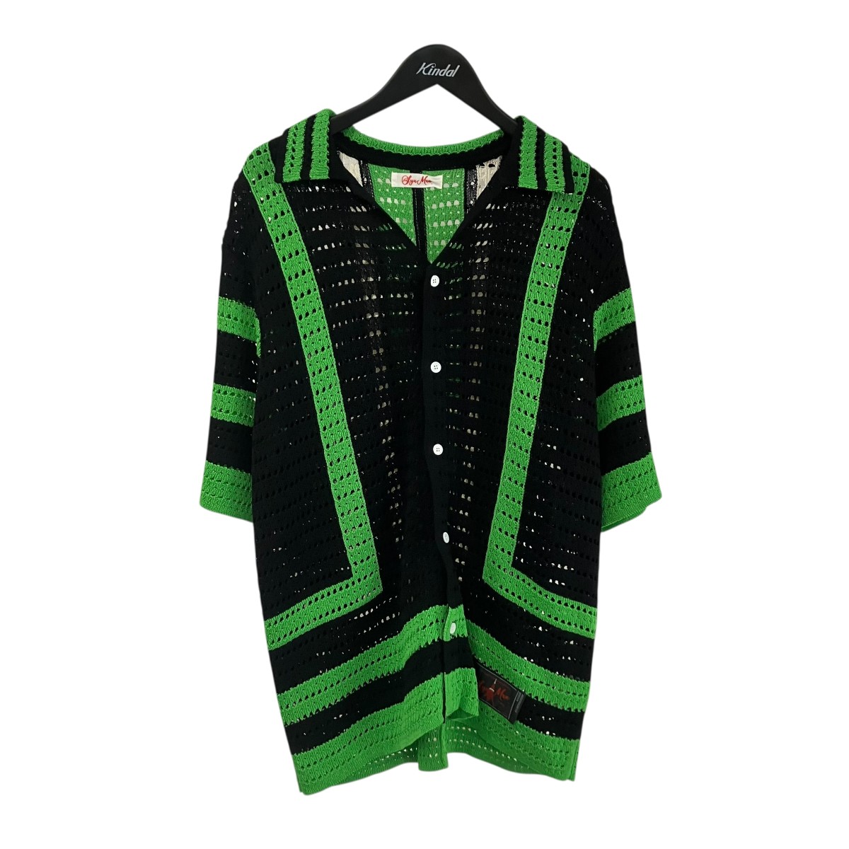 【中古】SYUMAN． YO24SS-08 crochet short sleeve 半袖プルオーバー 大きさ：Free 【050426】（シュウマン）