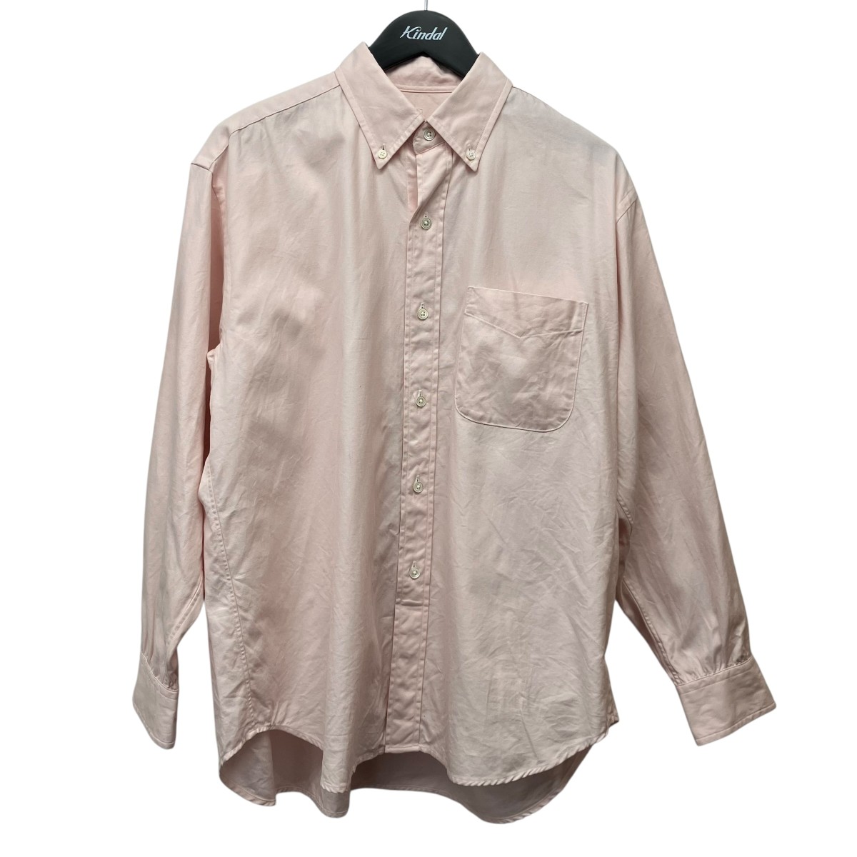 【中古】KAPTAIN SUNSHINE　Regullar Collar Shirt レギュラーカラーシャツ KS22SSH01 ピンク サイズ：36 【050426】（キャプテンサンシャイン）｜ブランド古着のカインドオル 10,921円