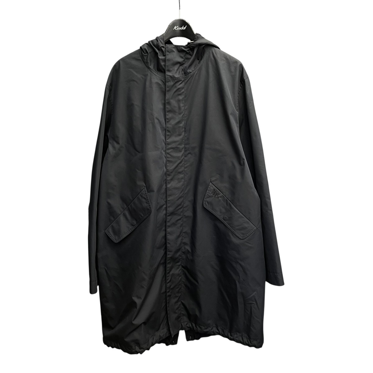 【中古】 DIOR　 20AW ×SHAWN STUSSY モッズコート 033C313A4810 ブラック サイズ：44 【050426】（ディオール）